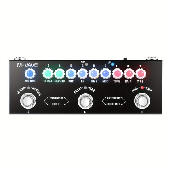 Pedal de efectos de guitarra eléctrica multifuncional -Compra directa a china - Temu - Imagen 2