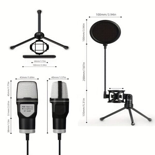 Equipo de grabación de música de tipo RGB - COMPRA EN CHINA .- temu - Imagen 2
