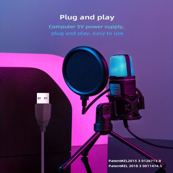 Equipo de grabación de música de tipo RGB - COMPRA EN CHINA .- temu - Imagen 4
