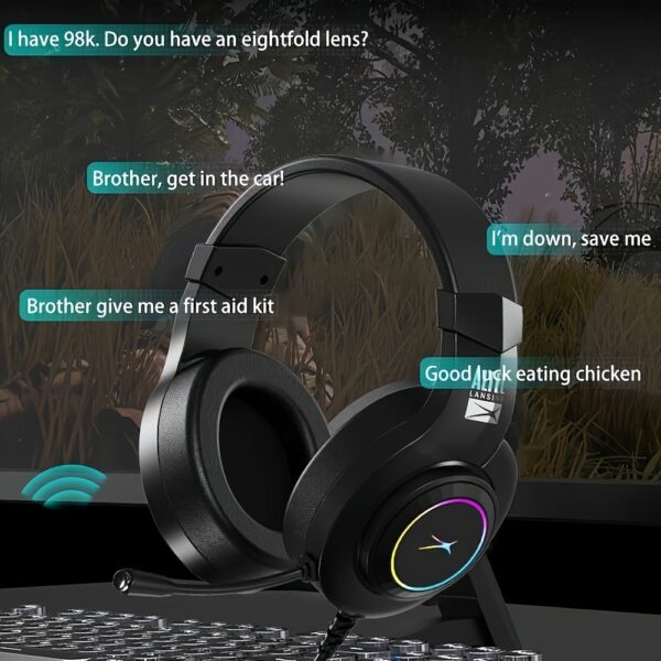ALGH9602 Auriculares de juego con sonido surround 7.1 - COMPRA EN CHINA .- temu - Imagen 8